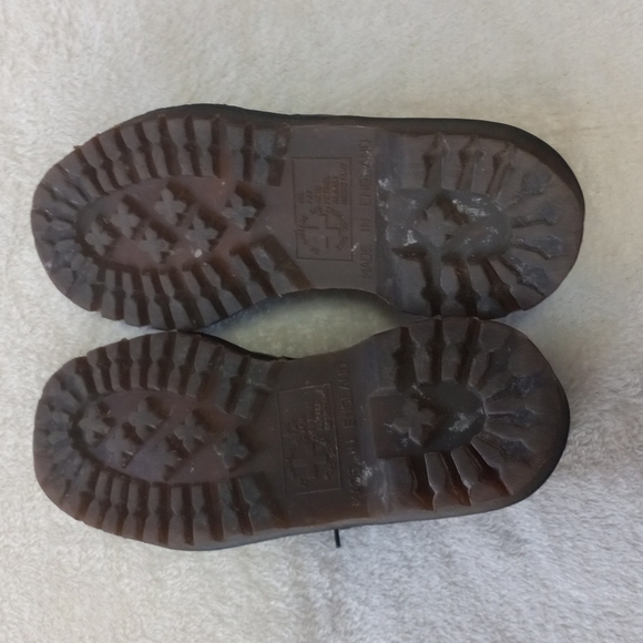 Vintage 90s Y2K Black Dr. Martens Classic Leather Lace Up Oxford - Picture 7 of 10